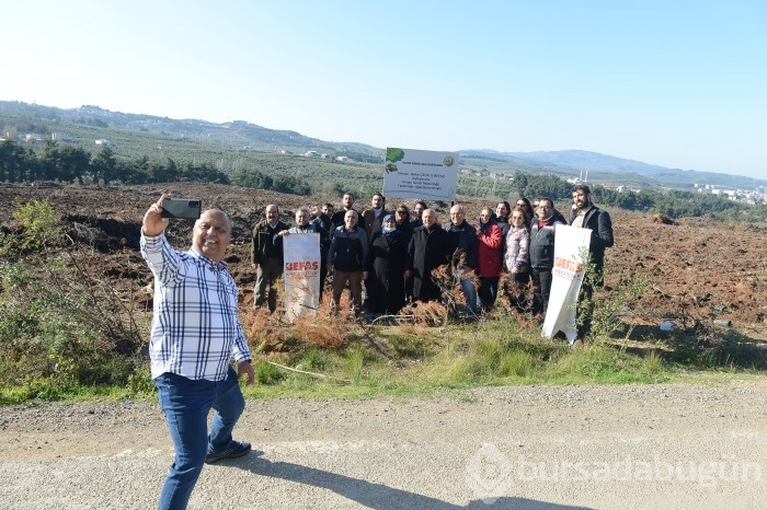 Befaş'tan örnek ağaç dikim töreni
