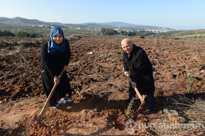 Befaş'tan örnek ağaç dikim töreni