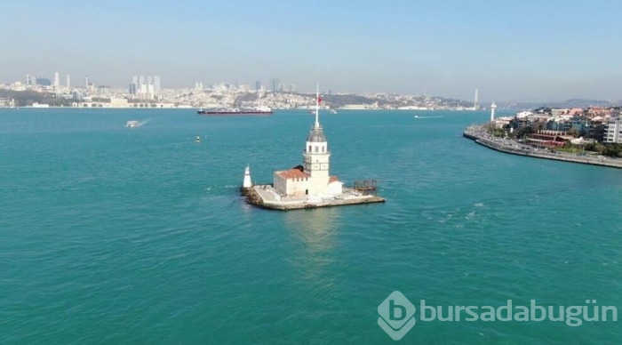 İstanbul Boğazı turkuaz rengine büründü!