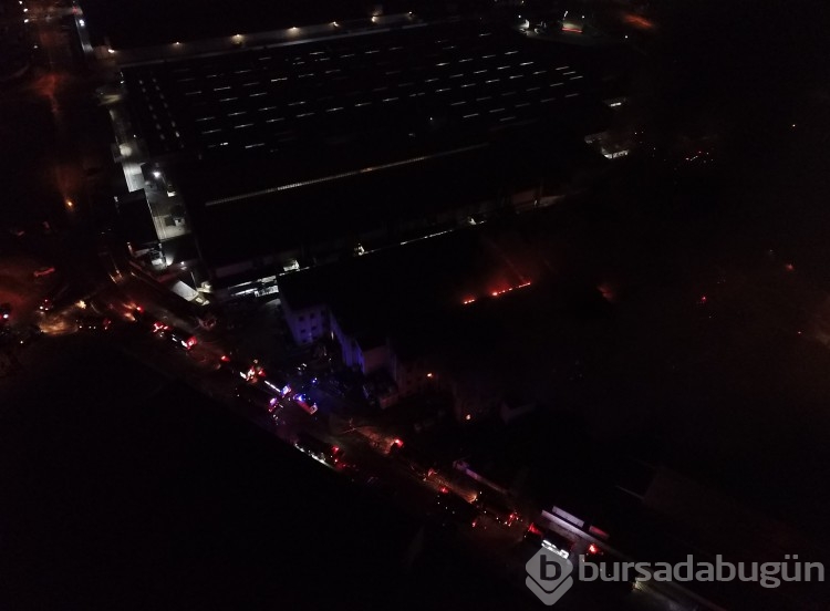 Bursa'da kimya fabrikasında yangın! Patlamalar yaşandı