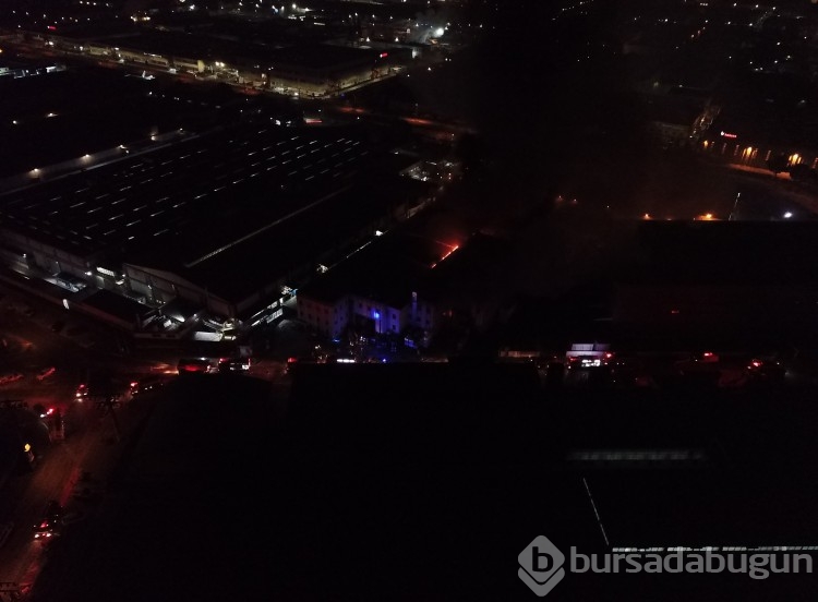 Bursa'da kimya fabrikasında yangın! Patlamalar yaşandı