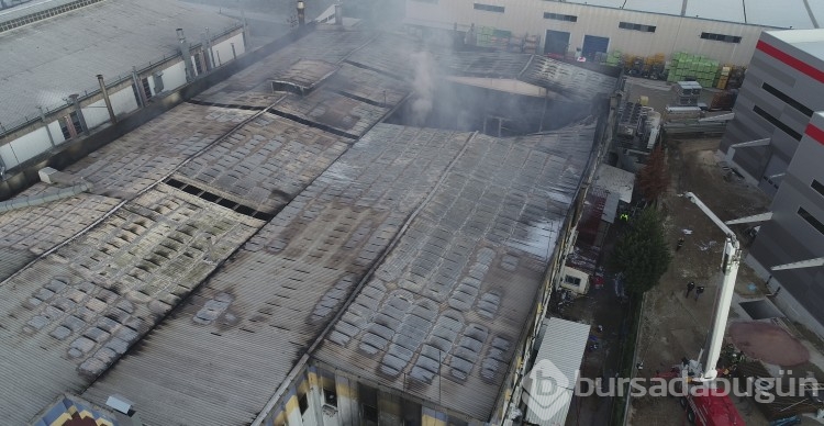 Bursa'da kimya fabrikasında yangın! Patlamalar yaşandı