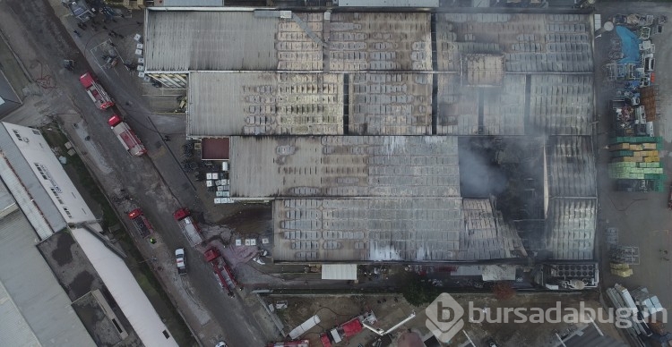 Bursa'da kimya fabrikasında yangın! Patlamalar yaşandı