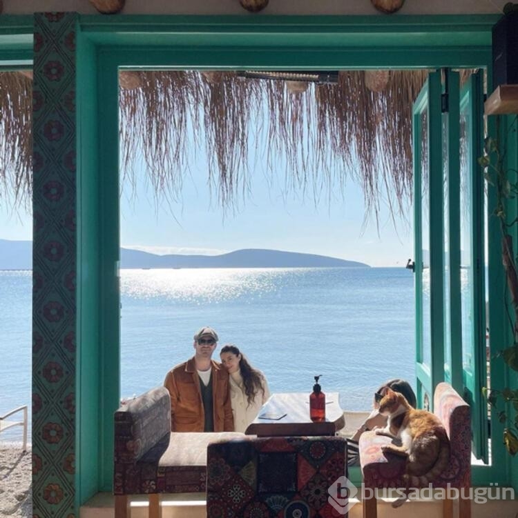 Kıvanç Tatlıtuğ ve Başak Dizer'den Bodrum paylaşımı