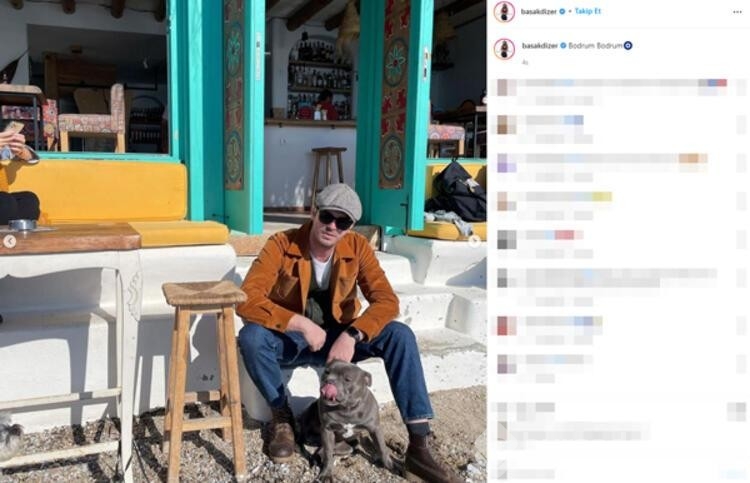 Kıvanç Tatlıtuğ ve Başak Dizer'den Bodrum paylaşımı