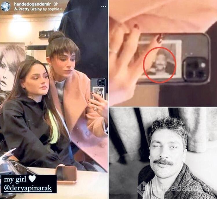 Hande Doğandemir aşk sarhoşu!