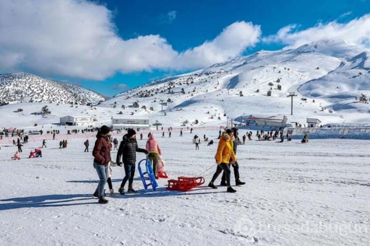 Denizli'nin ikinci beyaz cenneti ziyaretçi akınına uğruyor
