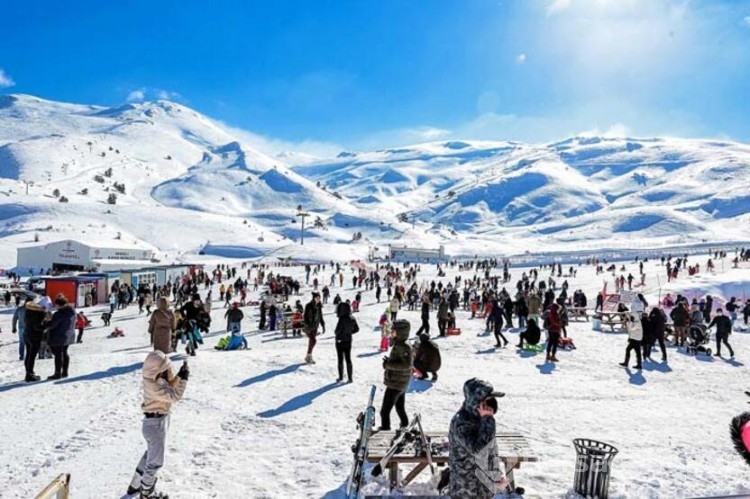 Denizli'nin ikinci beyaz cenneti ziyaretçi akınına uğruyor
