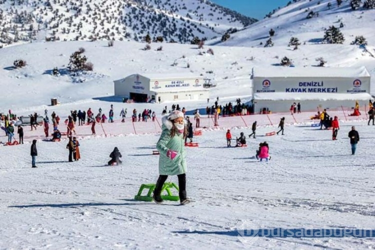 Denizli'nin ikinci beyaz cenneti ziyaretçi akınına uğruyor
