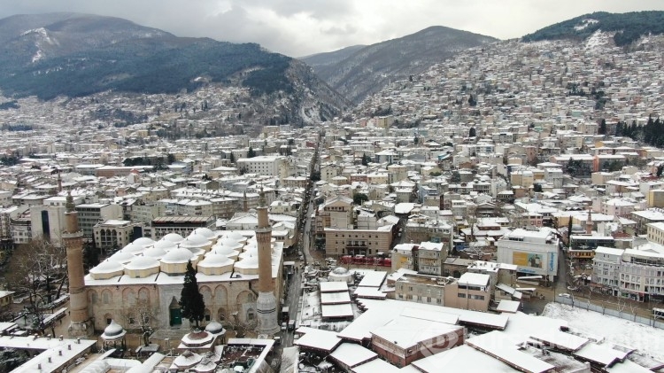 Yeşil Bursa beyazla buluştu 