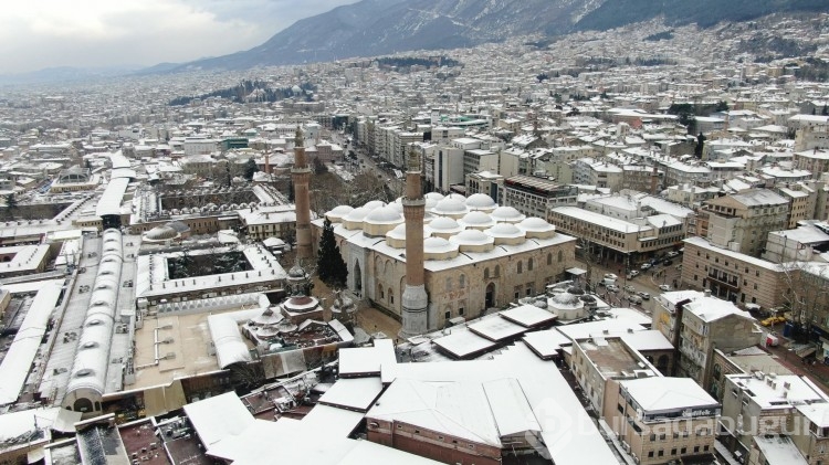 Yeşil Bursa beyazla buluştu 