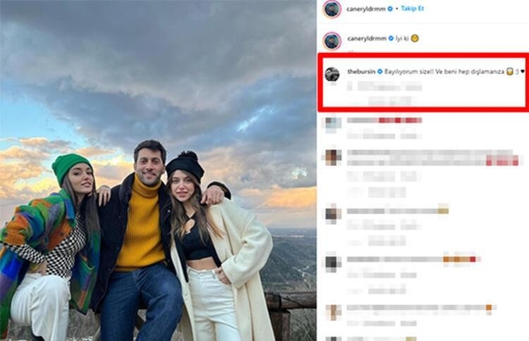 Kerem Bürsin'den Hande Erçel'li fotoğrafa yorum
