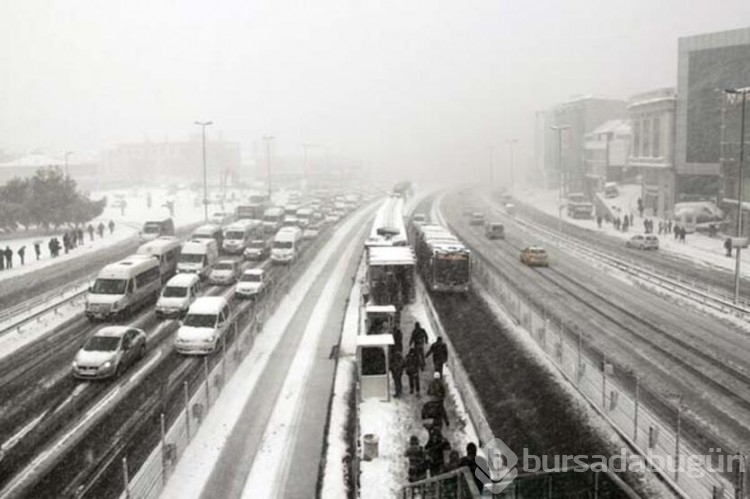 AKOM'dan İstanbul için kar uyarısı!