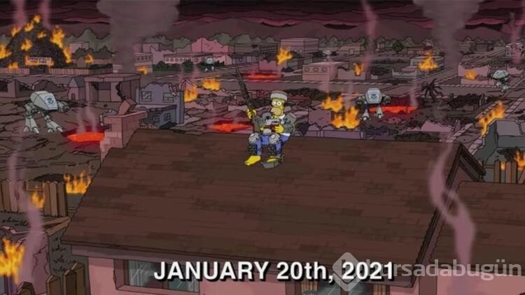 Tüm tahminleri doğru çıktı... İşte Simpsonlar'ın 2022 kehanetleri!
