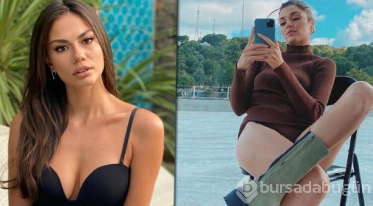 Hande Erçel'den Demet Özdemir iddiasına açıklama...