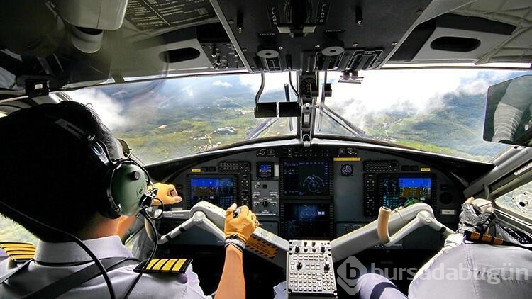 Pilot uçuşu yarıda bıraktı...