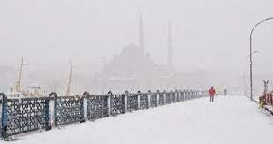 İstanbul'u İzlanda kışı bekliyor... 