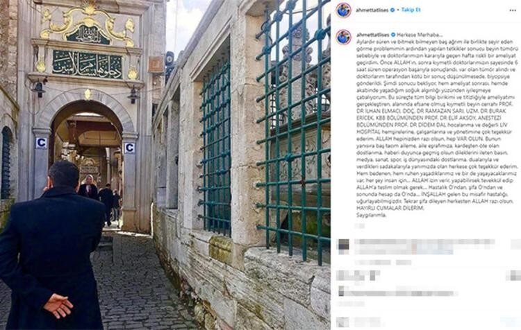 Ahmet Tatlıses'in sağlık durumu...