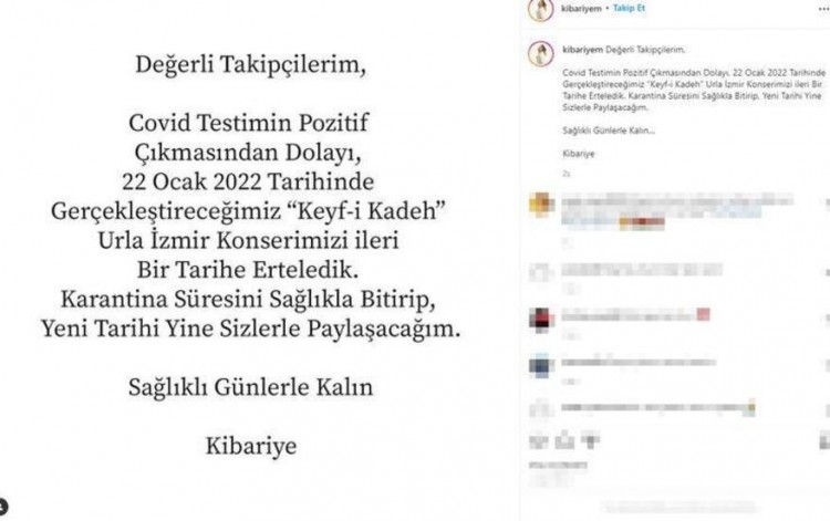 Kibariye'den üzücü haber!

