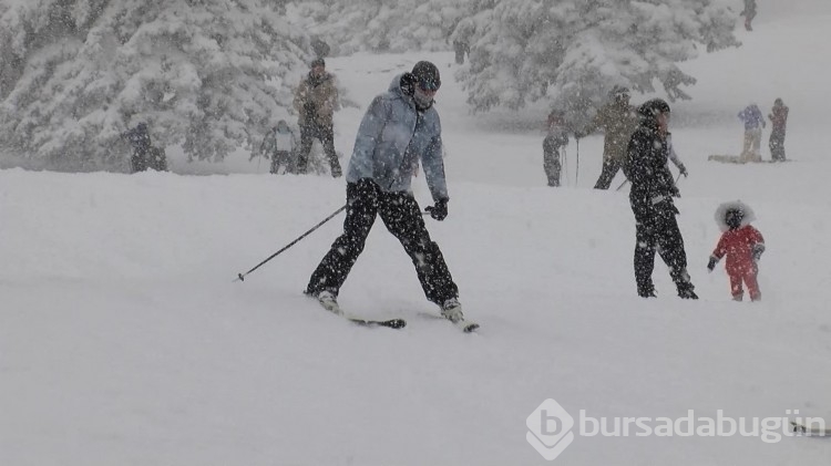Bursa'dan kar manzaraları 