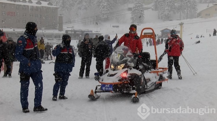 Bursa'dan kar manzaraları 