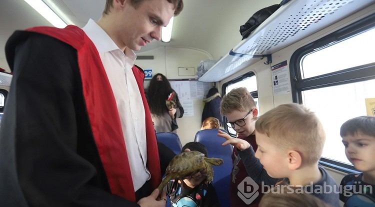 Hogwarts Express treni Saint Petersburg'dan kalktı
