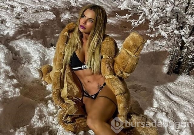 Berna Arıcı'nın -1 derecede ateş başına vurdu
