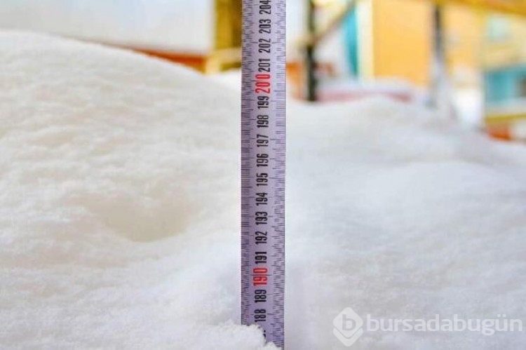 Ordu'da kar insan boyunu geçti!