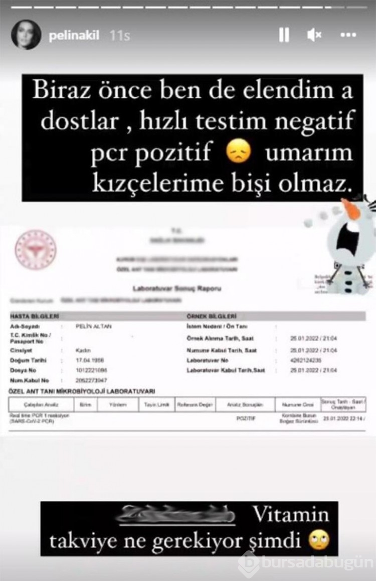 Pelin Akil koronavirüse yakalandı!
