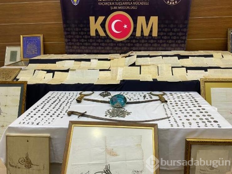 Tarihi eser kaçakçılarına operasyon!