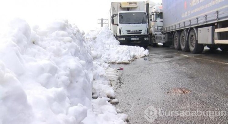 TIR'ların bekleyişi...
