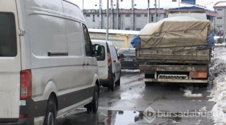 TIR'ların bekleyişi...
