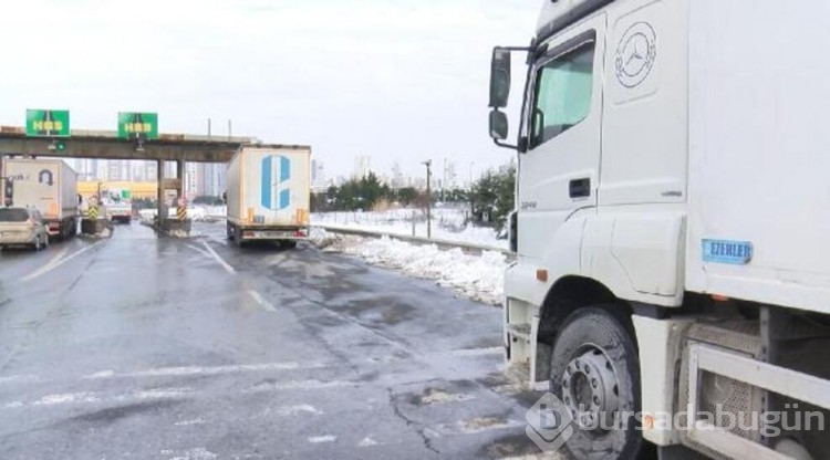 TIR'ların bekleyişi...
