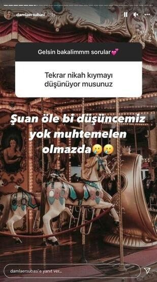 Damla Ersubaşı'dan yanıt...