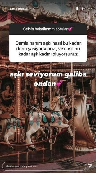 Damla Ersubaşı'dan yanıt...