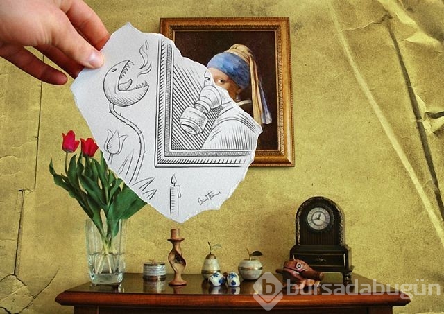 Göz yanıltan ilizyon fotoğrafları...
