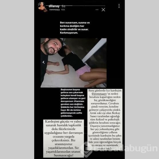 İrem Ay o görüntüleri paylaştı!