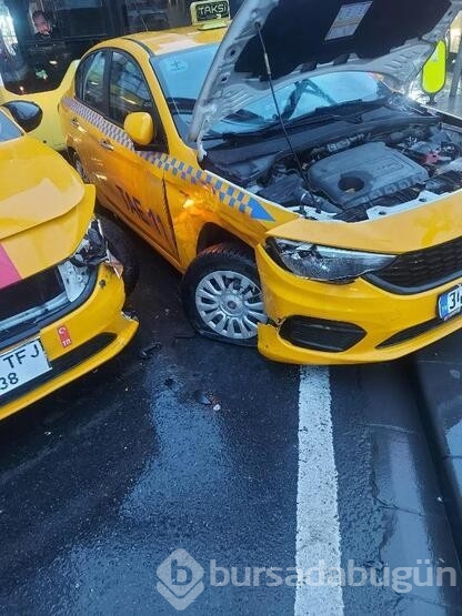 Kaza yapan taksici özür diledi!