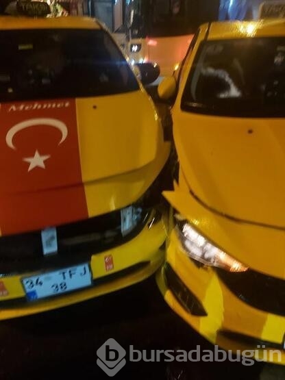 Kaza yapan taksici özür diledi!