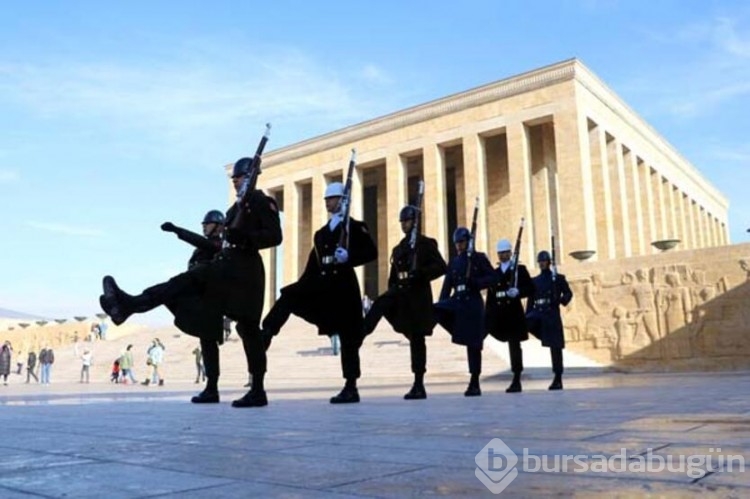 Onlar Anıtkabir'in nöbetçi askerleri
