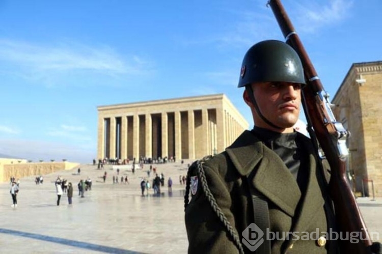 Onlar Anıtkabir'in nöbetçi askerleri
