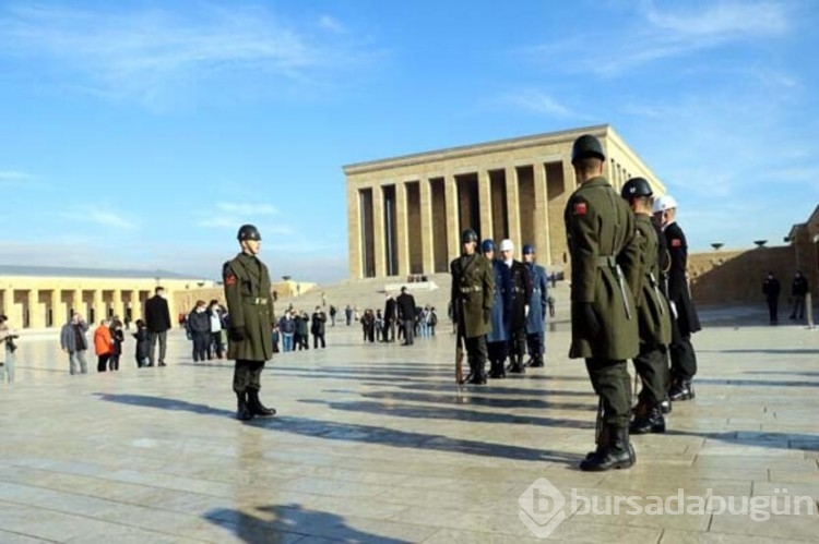 Onlar Anıtkabir'in nöbetçi askerleri
