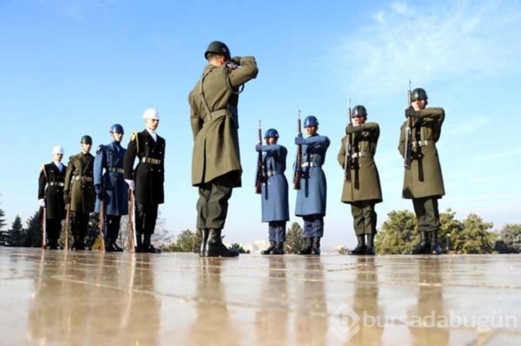 Onlar Anıtkabir'in nöbetçi askerleri
