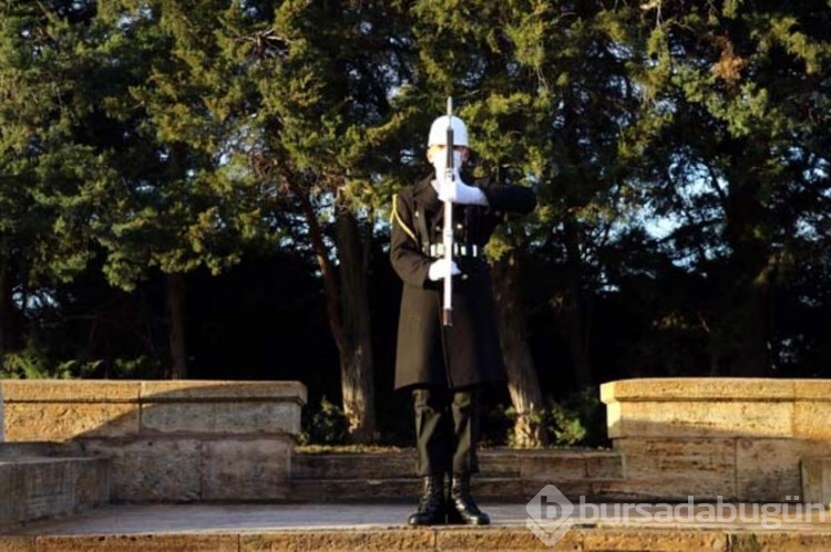 Onlar Anıtkabir'in nöbetçi askerleri
