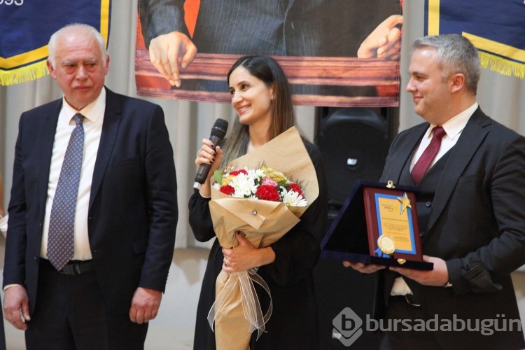 Yıldırım Bayezid'in Rotary Meslek Hizmet Ödülleri sahiplerini buldu