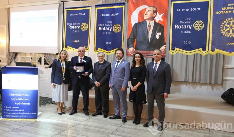 Yıldırım Bayezid'in Rotary Meslek Hizmet Ödülleri sahiplerini buldu