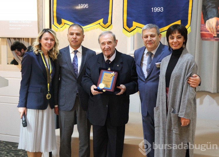 Yıldırım Bayezid'in Rotary Meslek Hizmet Ödülleri sahiplerini buldu