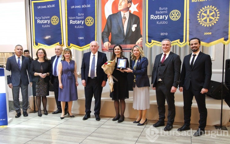 Yıldırım Bayezid'in Rotary Meslek Hizmet Ödülleri sahiplerini buldu