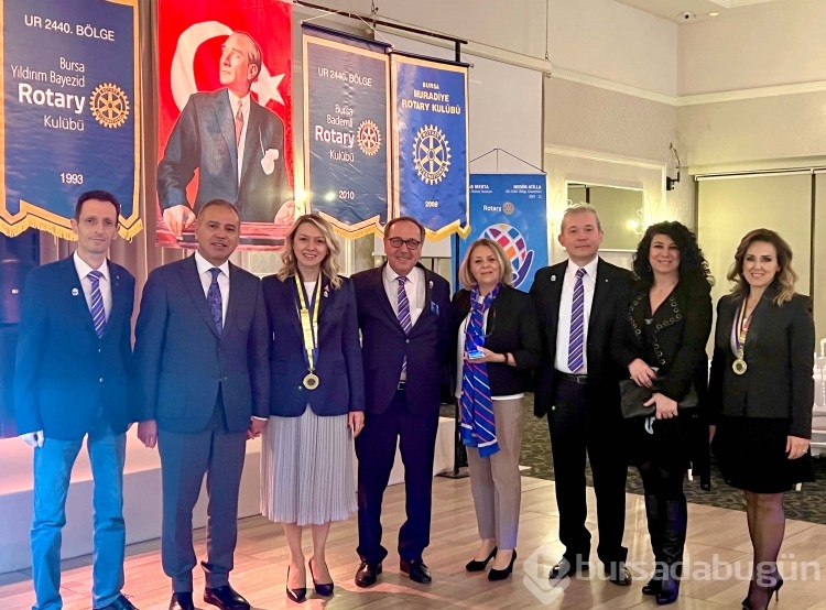 Yıldırım Bayezid'in Rotary Meslek Hizmet Ödülleri sahiplerini buldu