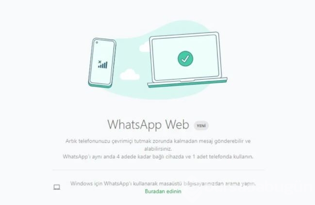 WhatsApp'tan yeni özellik: Masaüstüne de geliyor
